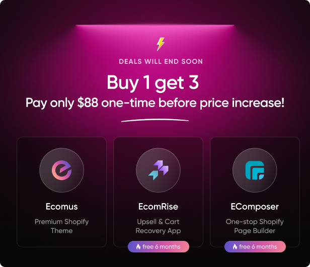 Ecomus - Ultimate Shopify OS 3.0 (Theme Block)