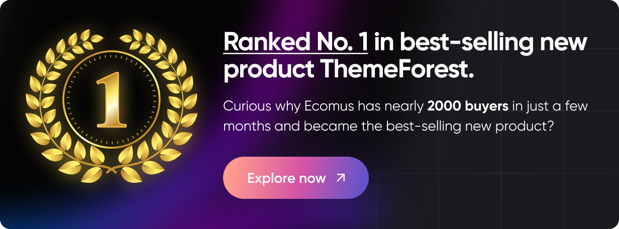 Ecomus - Ultimate Shopify OS 2.0 Theme - 1