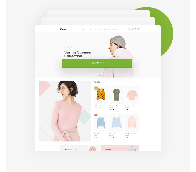 One Click Demo Import