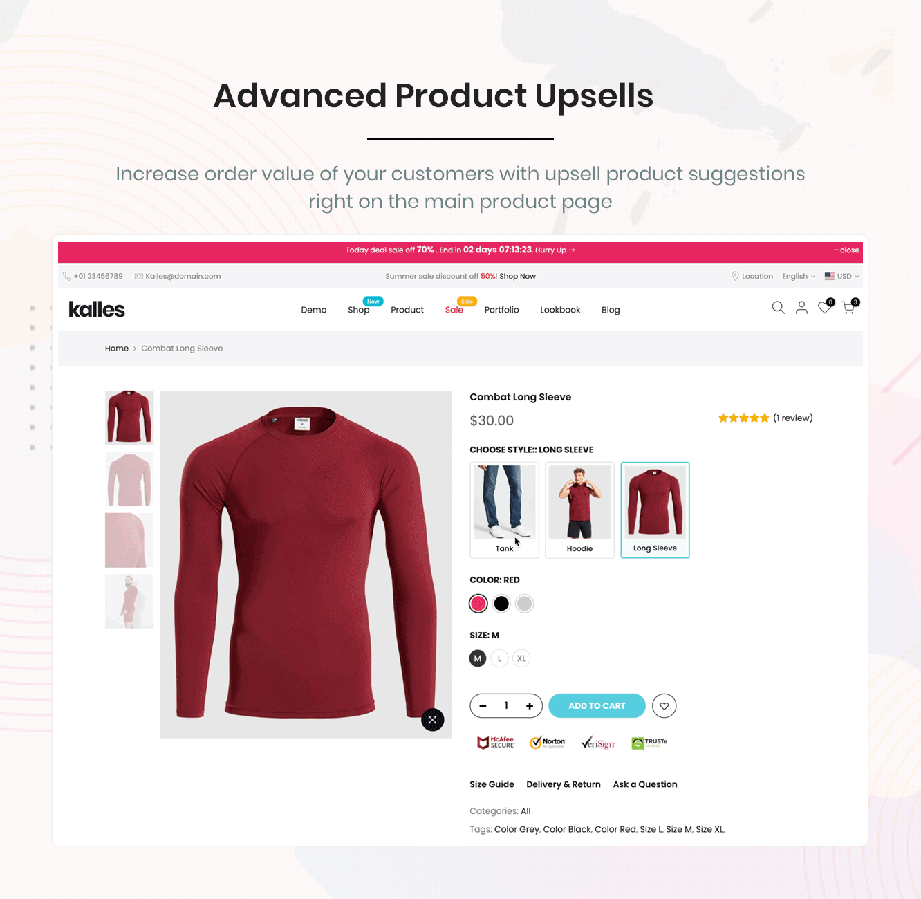 Kalles - Clean, Versatile, Responsive Shopify Theme - RTL support - 8