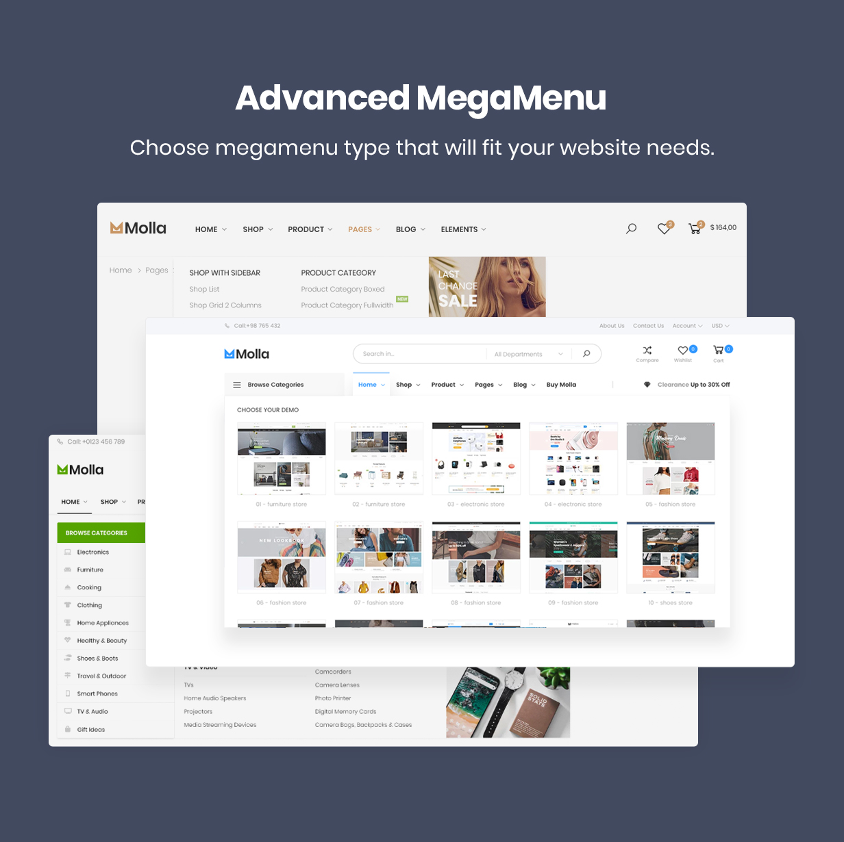 Molla - Multipurpose Responsive Shopify Theme - 11