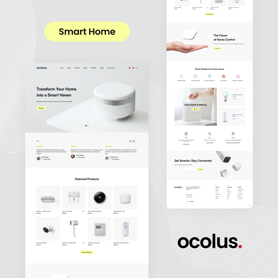 Ocolus - Classic & Creative Shopify Theme - 3
