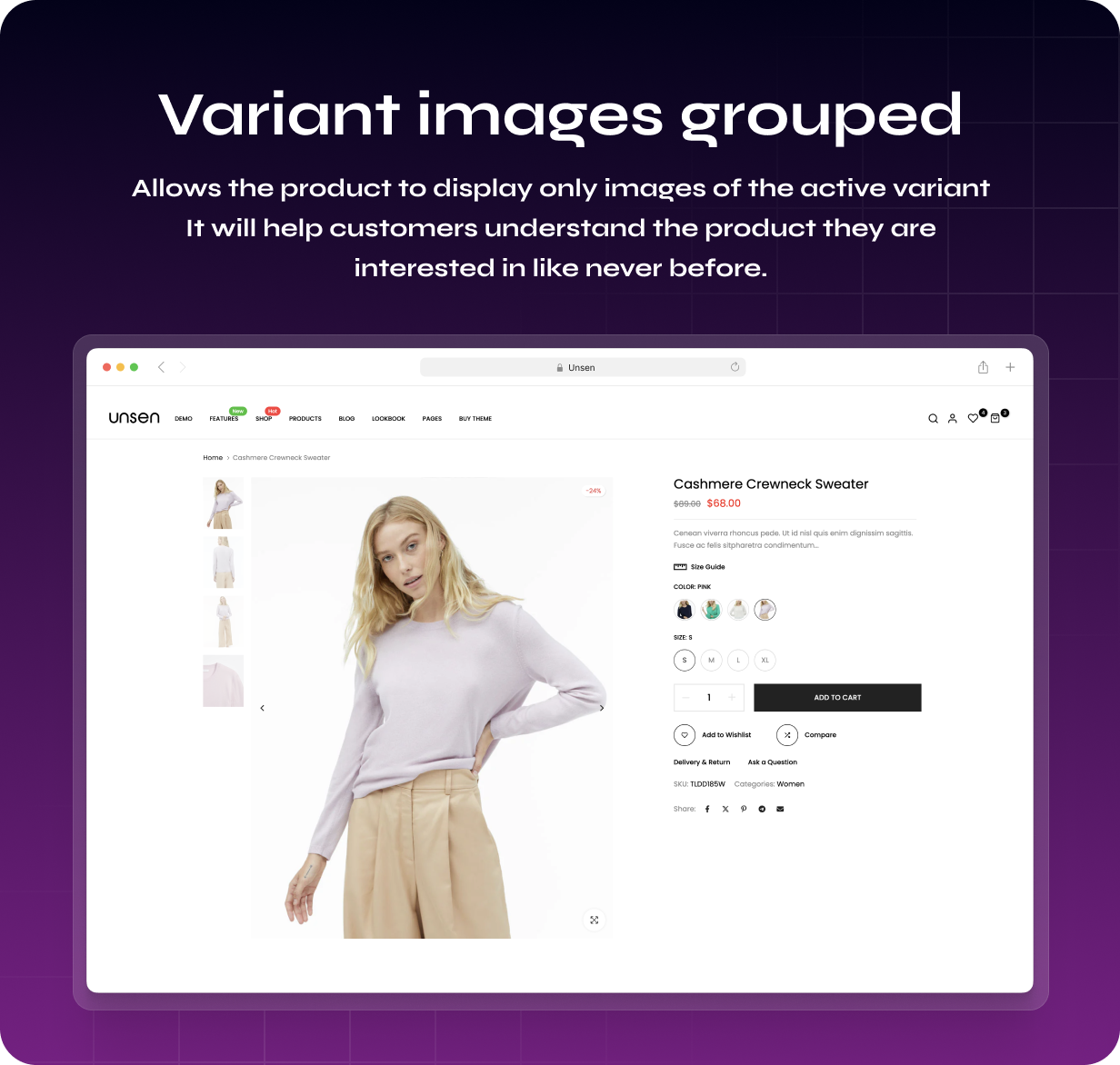 Unsen - Ultimate WooCommerce Theme - 7